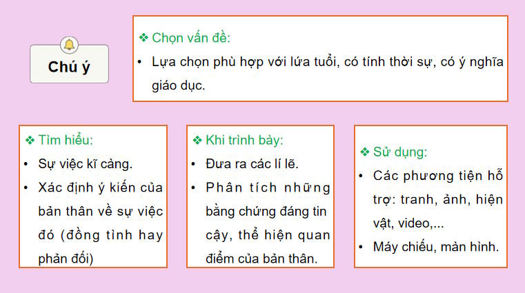 PowerPoint Ngữ văn 9 Bài 5: Trình bày ý kiến về một sự việc có tính thời sự