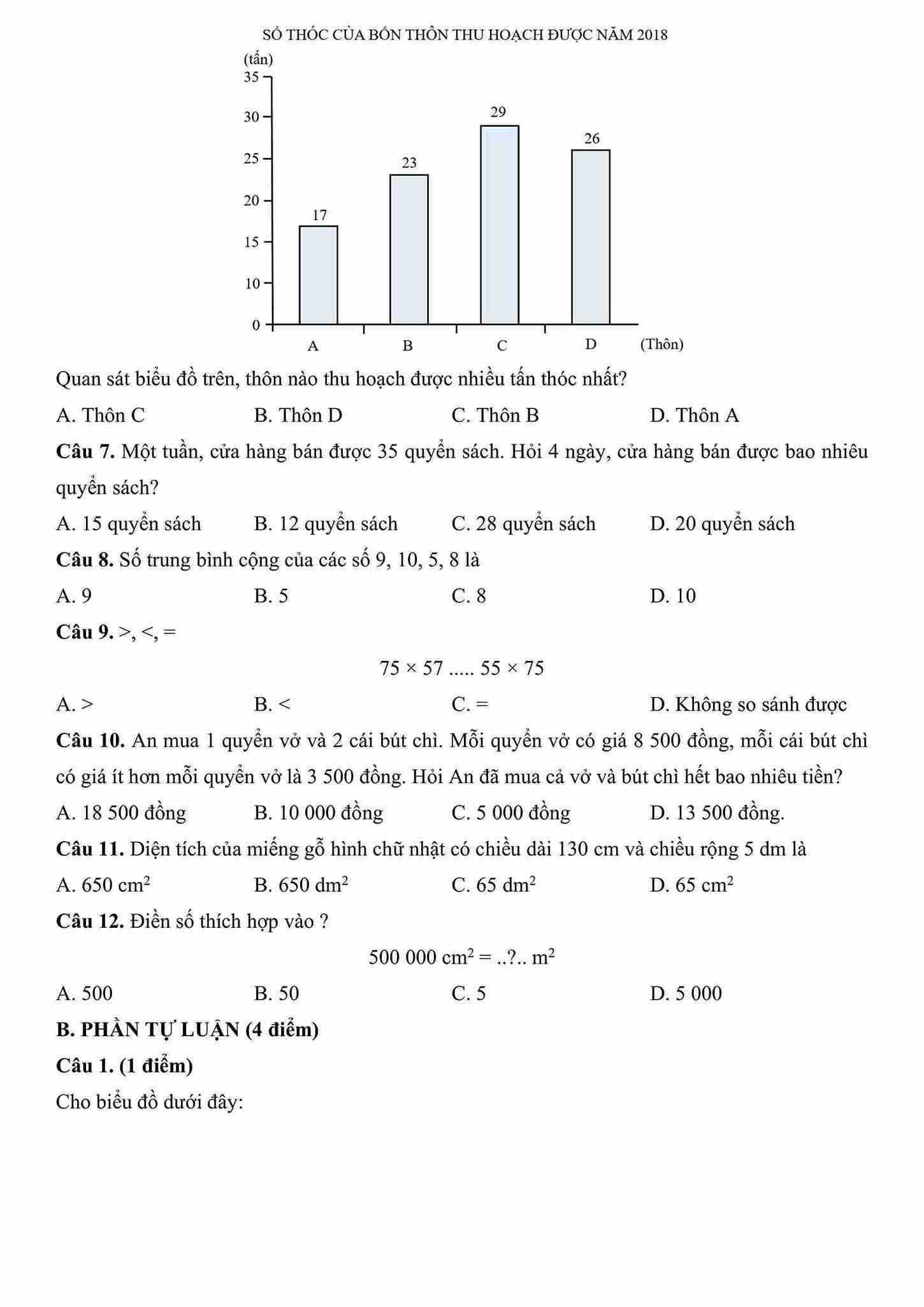 De thi Giua ki 1 Toan 4 CTST de 3 2*802509