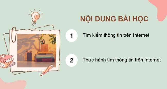 PowerPoint Tin học 4 Bài 4: Tìm kiếm và trao đổi thông tin