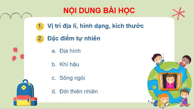 Giáo án PowerPoint Địa lí 7 Bài 1