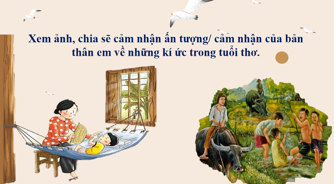 Giáo án PPT Văn 9 CTST Bài Kí ức tuổi thơ