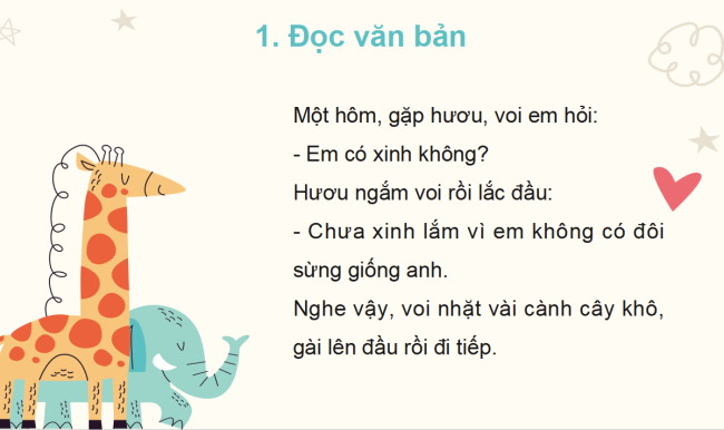 PowerPoint Tiếng Việt 2 Bài 5: Em có xinh không?
