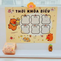 Giáo án Tiếng Việt 2 Bài 10: Đọc Thời khoá biểu