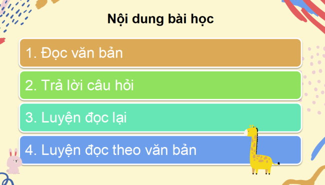 PowerPoint Tiếng Việt 2 Bài 10: Đọc Thời khoá biểu