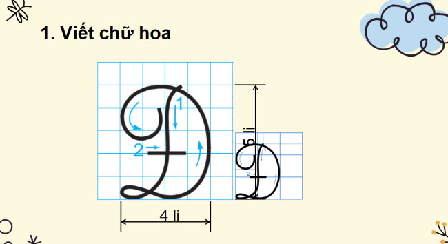 PowerPoint Tiếng Việt 2 Bài 11: Chữ hoa Đ