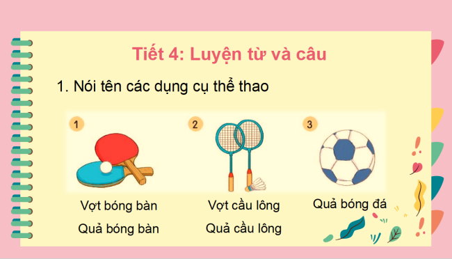 PowerPoint Tiếng Việt 2 Bài 8: Mở rộng vốn từ về hoạt động thể thao, vui chơi. Câu nêu hoạt động