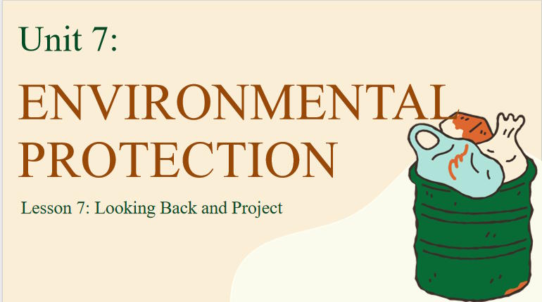 Giáo án PowerPoint Tiếng Anh 8 Unit 7: Looking Back