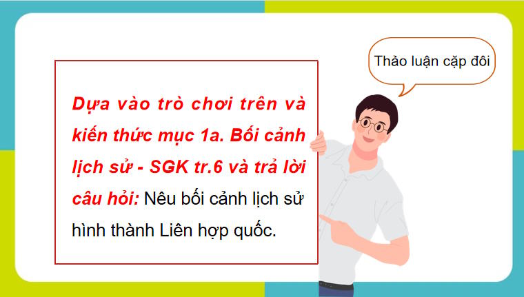 PowerPoint Lịch sử 12 Bài 1: Liên hợp quốc