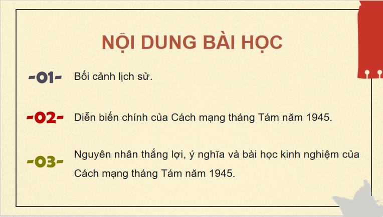PowerPoint Lịch sử 12 Bài 6