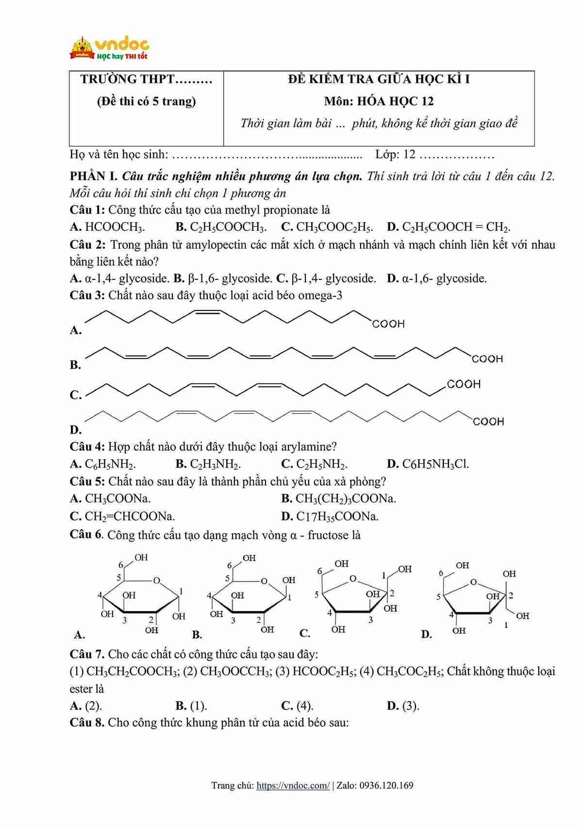 de thi giua hoc ki 1 hoa 12 ket noi tri thuc theo chuong trinh moi hinh anh 0 1*807411