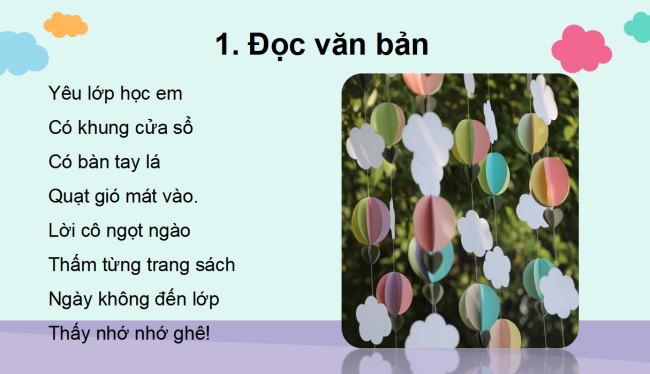 PowerPoint Tiếng Việt 2 Bài 13: Yêu lắm trường ơi!