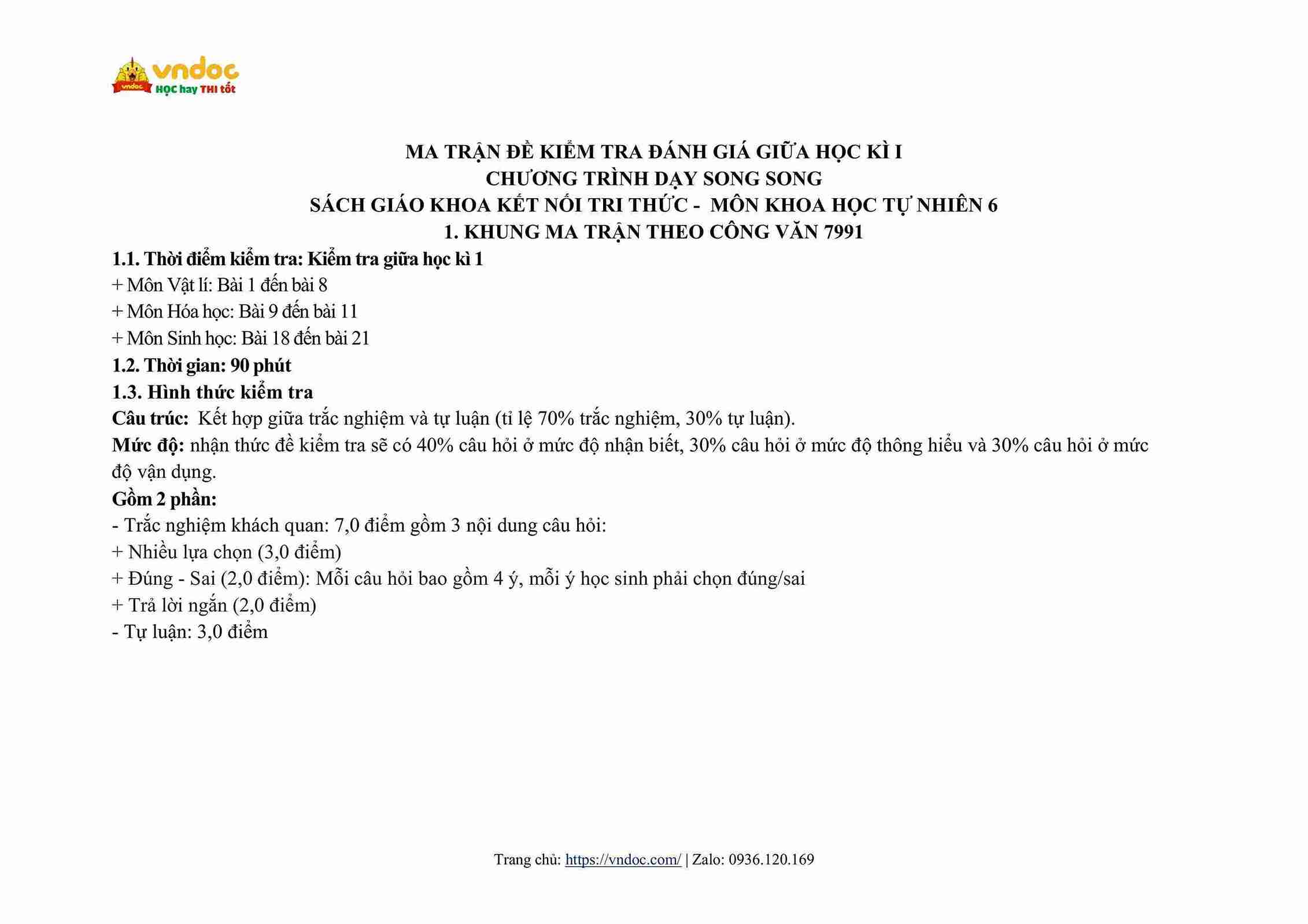 de thi giua hoc ki 1 khoa hoc tu nhien 6 ket noi tri thuc cv 7991 day song song hinh anh 6 1*808055