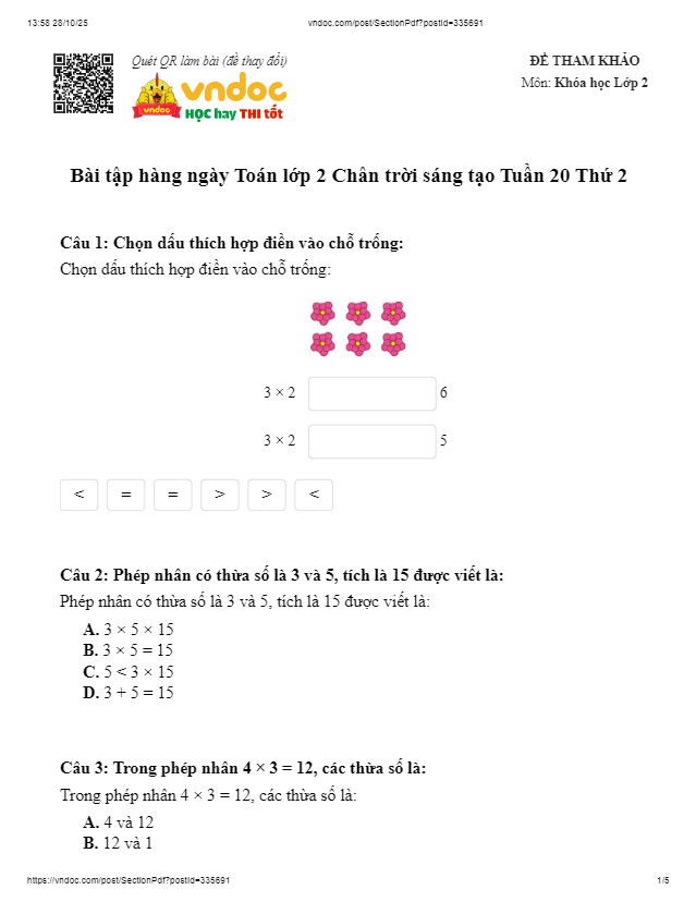 bthn toan lop 2 chan troi sang tao tuan 20 thu 2 h1*809035
