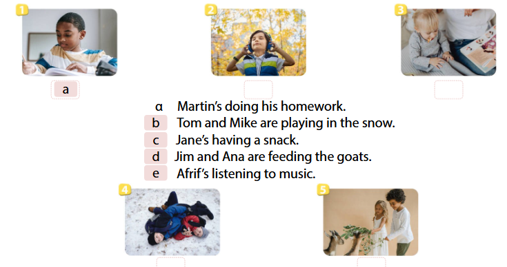 Sách bài tập Tiếng Anh lớp 4 Unit 1 lesson 1 minh họa 5