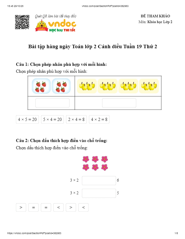 bthn toan lop 2 canh dieu tuan 19 thu 2*809795