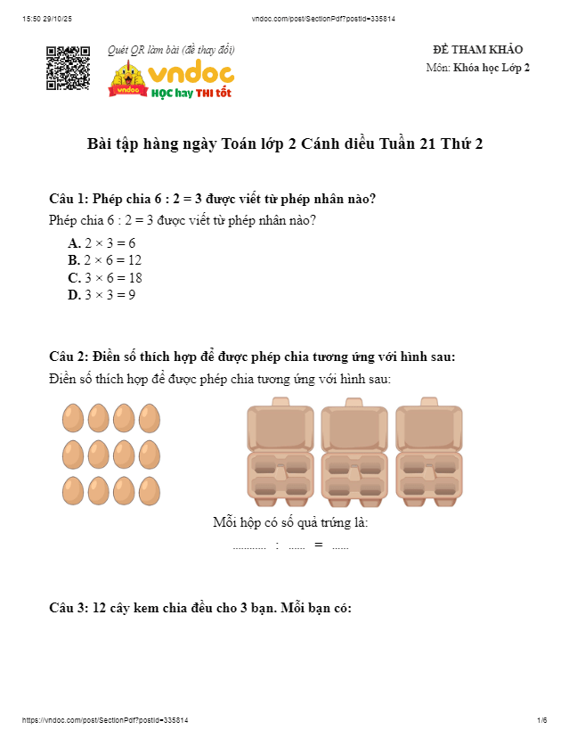 bthn toan lop 2 canh dieu tuan 21 thu 2*809793