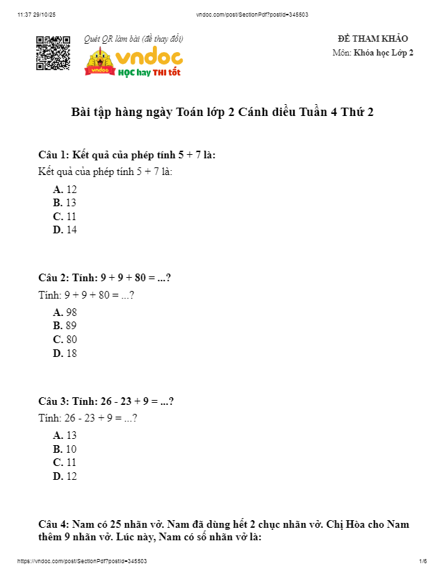 bthn toan lop 2 canh dieu tuan 4 thu 2*809792