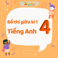 Đề thi tiếng Anh lớp 4 giữa học kì 1 Global success số 1