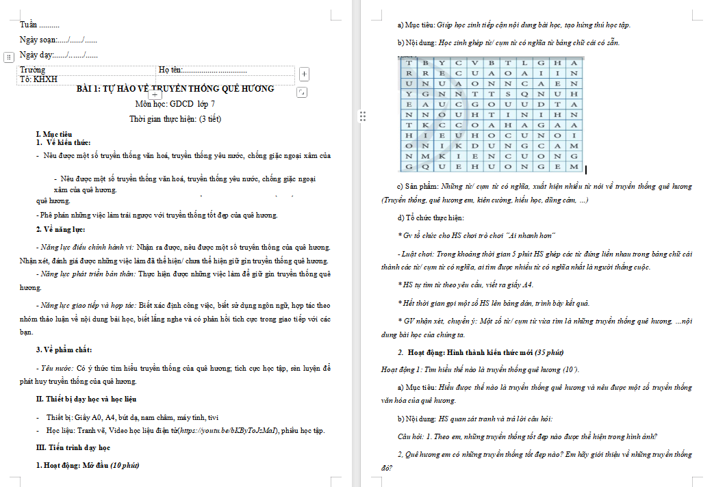 Giáo án PowerPoint Giáo dục công dân 7 Bài 1