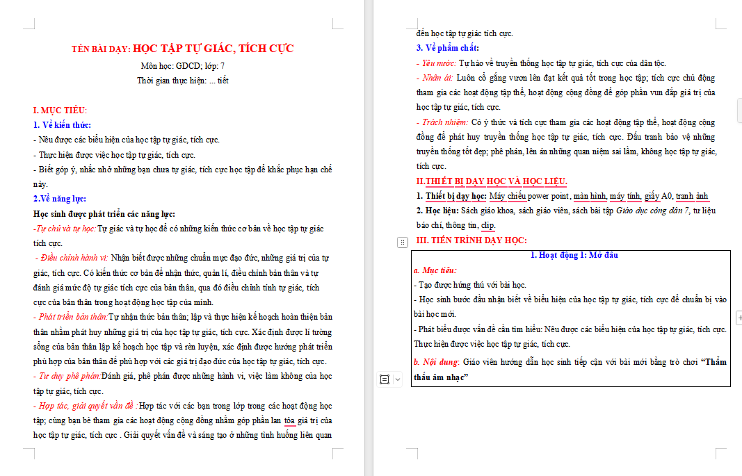 Giáo án PowerPoint Giáo dục công dân 7 Bài 3