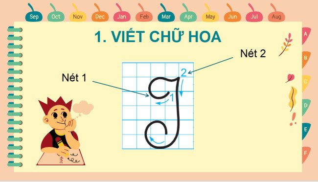 PowerPoint Tiếng Việt 2 Bài 19: Chữ hoa I, K