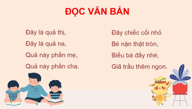 PowerPoint Tiếng Việt 2 Bài 24: Đọc Nặn đồ chơi