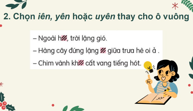 PowerPoint Tiếng Việt 2 Bài 26: Viết Em mang về yêu thương