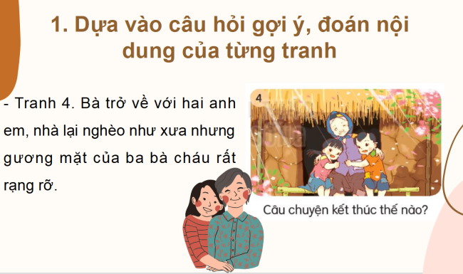 PowerPoint Tiếng Việt 2 Bài 29: Kể chuyện Bà cháu