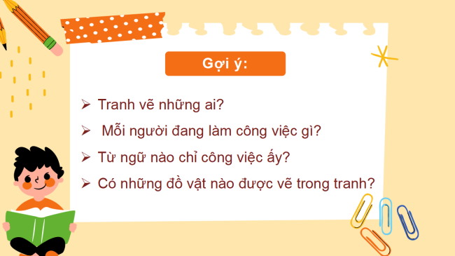 PowerPoint Tiếng Việt 2 Bài 30: Từ ngữ chỉ sự vật, hoạt động. Câu nêu hoạt động