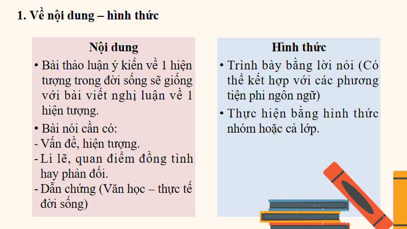 PowerPoint Ngữ văn 8 Bài 4 Thảo luận ý kiến về một hiện tượng trong đời sống