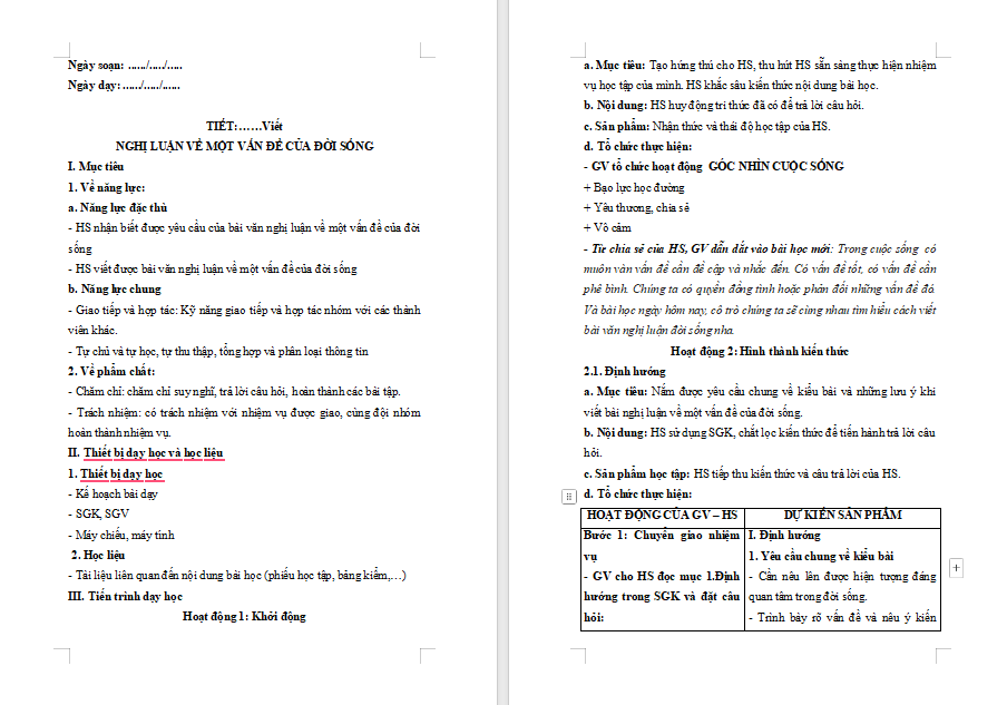 PowerPoint Ngữ văn 8 Bài 4 Nghị luận về một vấn đề của đời sống