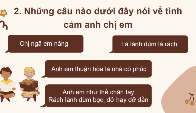 PowerPoint Tiếng Việt 2 Bài 32: Mở rộng vốn từ về tình cảm gia đình. Dấu phẩy