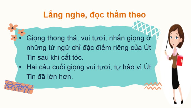 PowerPoint Tiếng Việt 2 Bài 4: Đọc Út Tin