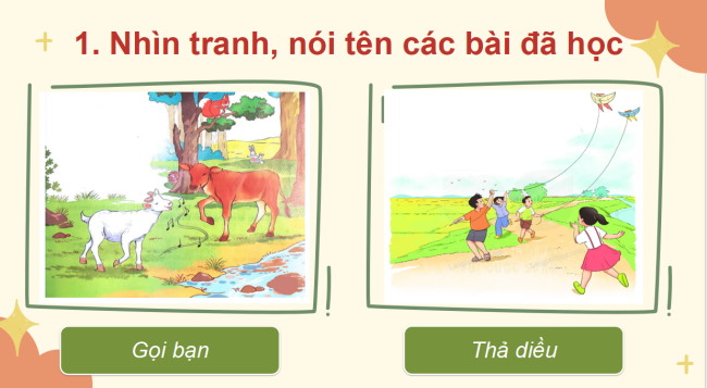 PowerPoint Tiếng Việt 2 Ôn tập cuối học kì I (Tiết 1, 2)