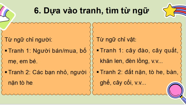 PowerPoint Tiếng Việt 2 Ôn tập cuối học kì I (Tiết 5, 6)