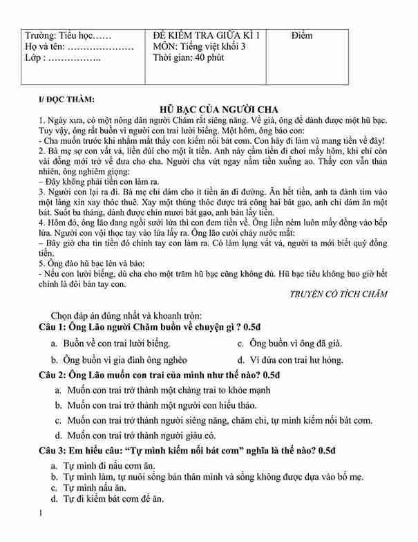 De GK1 Tieng Viet 3 KNTT De 5 hinh anh 0*813657