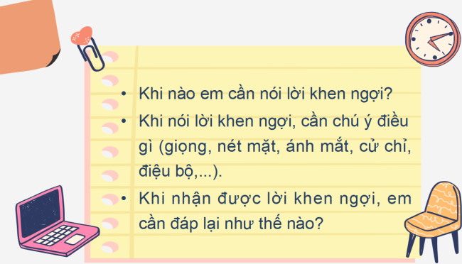 PowerPoint Tiếng Việt 2 Bài 2: Nói và đáp lời chúc mừng, lời khen ngợi