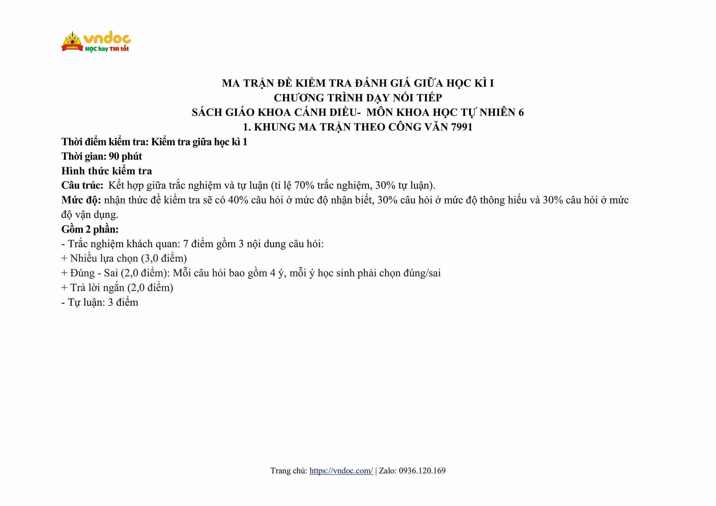 de thi giua hoc ki 1 khoa hoc tu nhien 6 canh dieu cv 7991 ma tran de 2 hinh anh 5 1*813860