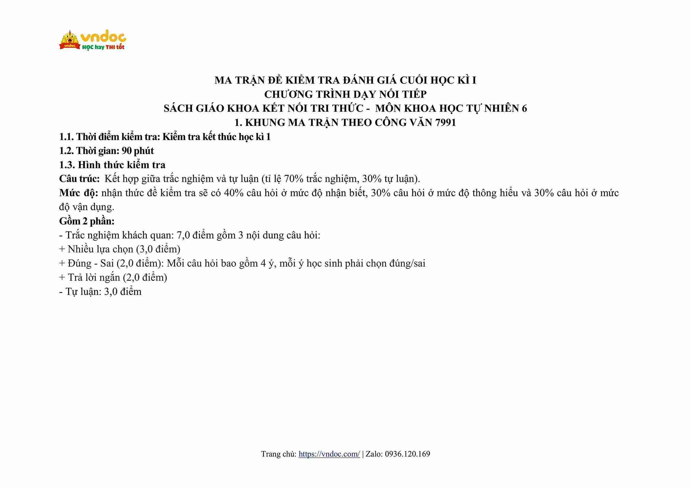 de thi hoc ki 1 khoa hoc tu nhien 6 ket noi tri thuc cv 7991 day noi tiep hinh anh 7 1*814918