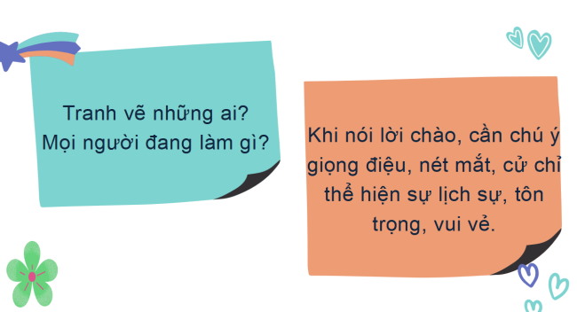 PowerPoint Tiếng Việt 2 Bài 2: Nói và đáp lời chào hỏi