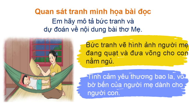 PowerPoint Tiếng Việt 2 Bài 3: Đọc Mẹ