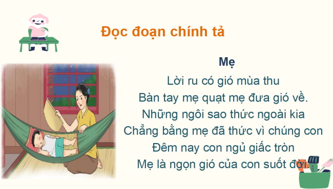 PowerPoint Tiếng Việt 2 Bài 4: Nhìn - viết Mẹ
