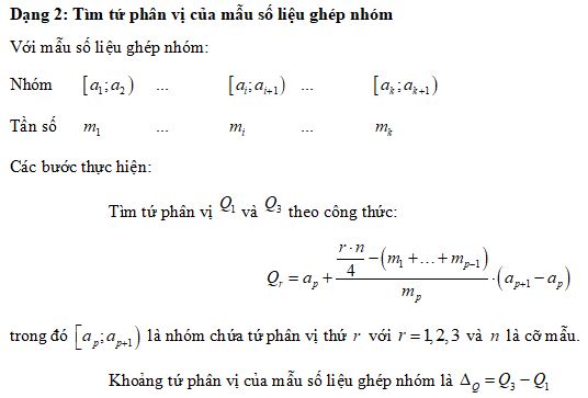 Khoảng biến thiên và khoảng tứ phân vị
