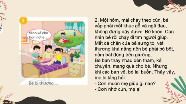 PowerPoint Tiếng Việt 2 Bài 4: Xem - kể Con chó nhà hàng xóm