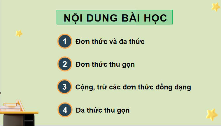 Giáo án PowerPoint Toán 8 Chân trời sáng tạo Bài 1