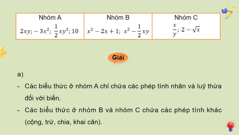 Giáo án PowerPoint Toán 8 Chân trời sáng tạo Bài 1