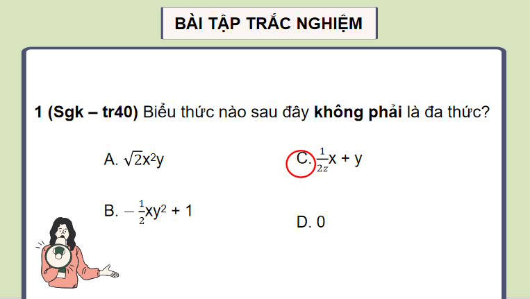 PowerPoint Toán 8 Bài tập cuối chương 1