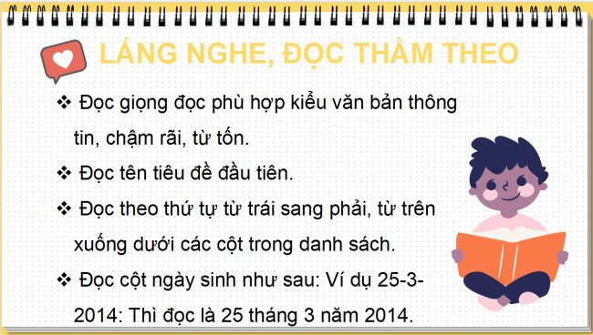PowerPoint Tiếng Việt 2 Bài 2: Đọc Danh sách tổ em