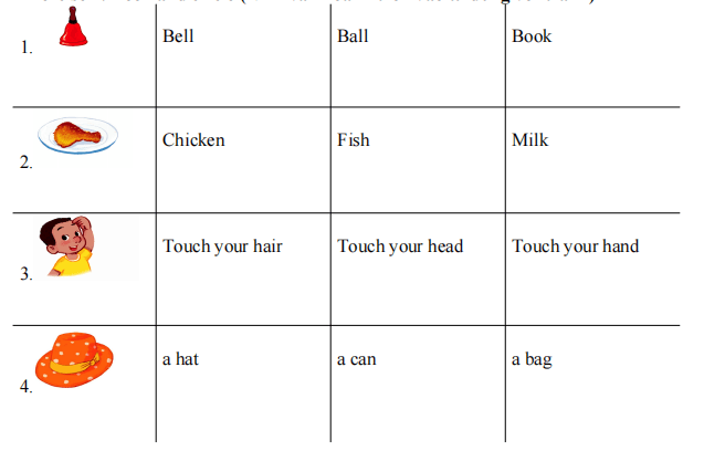 Đề thi học kì 1 Tiếng Anh lớp 1 Global success số 3 minh họa 2