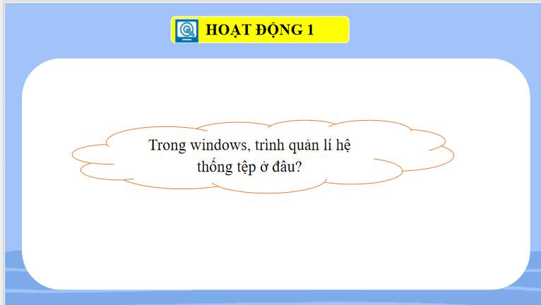 Giáo án PowerPoint Tin học 7 Bài 5 Cánh diều